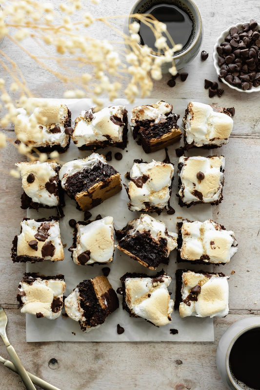 Espresso S'mores Brownies