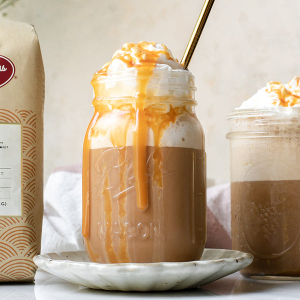 How to make the best homemade salted caramel frappuccino ever!