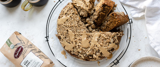 Gingerbread Latte Crumb Cake