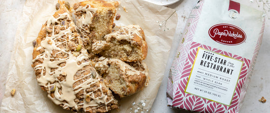 Pistachio Coffee Cake