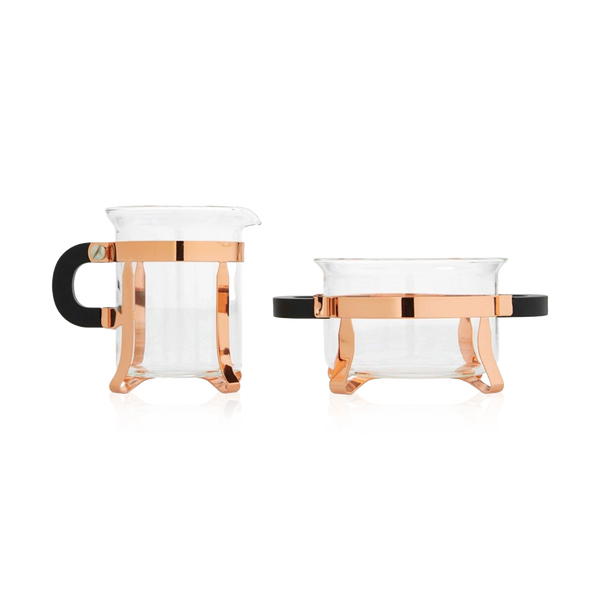 Bodum Classic Copper Creamer & Sugar Set