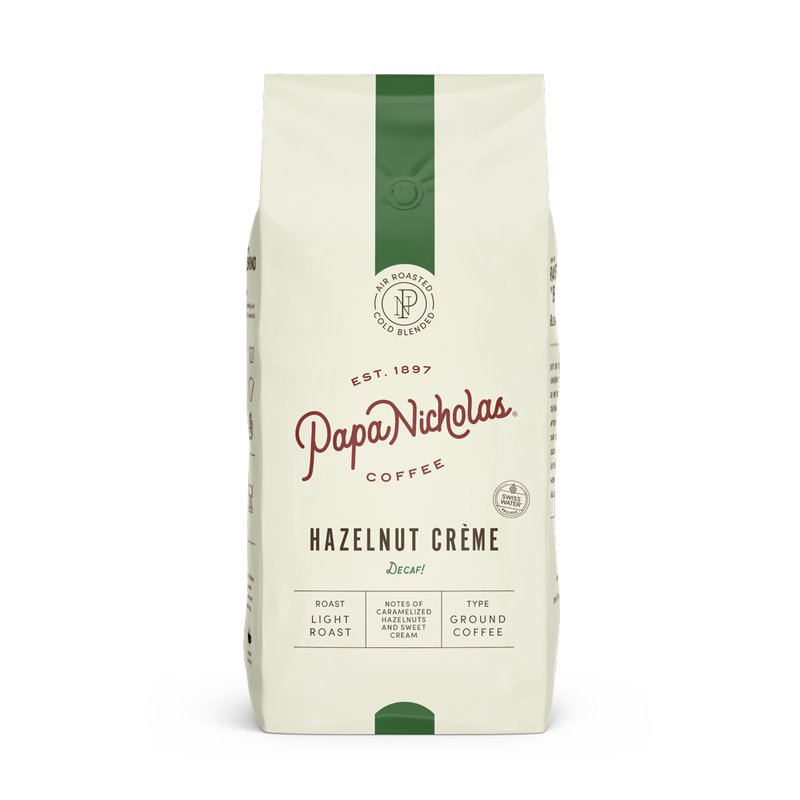 Decaf Hazelnut Crème - Swiss Water Processed